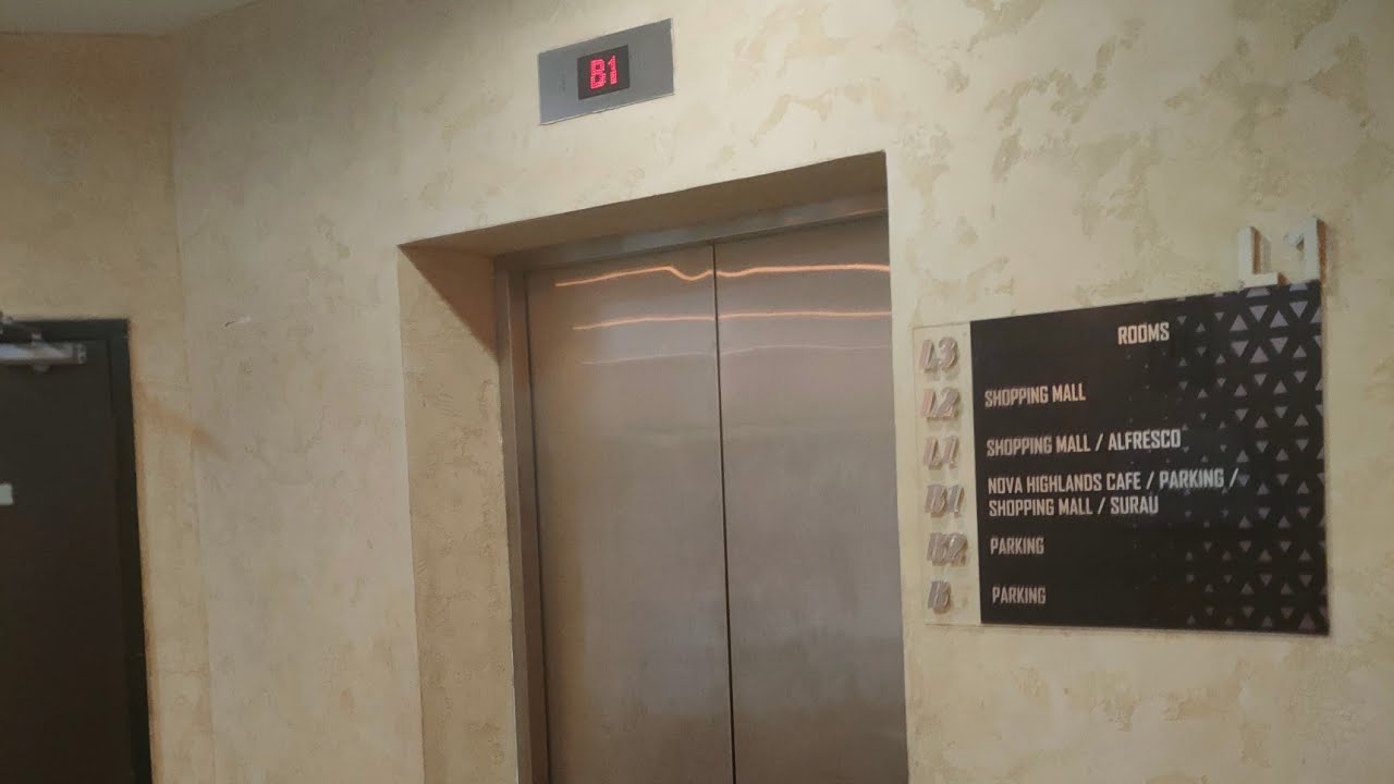 KONE MonoSpace Passenger Elevator at Cameron Square, Brinchang, Cameron Highlands, Pahang