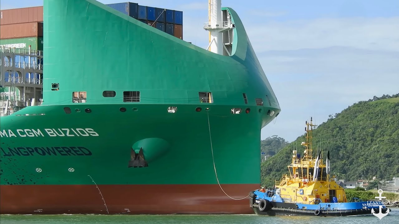 NAVIO Cargueiro de ÚLTIMA GERAÇÃO chega ao Brasil