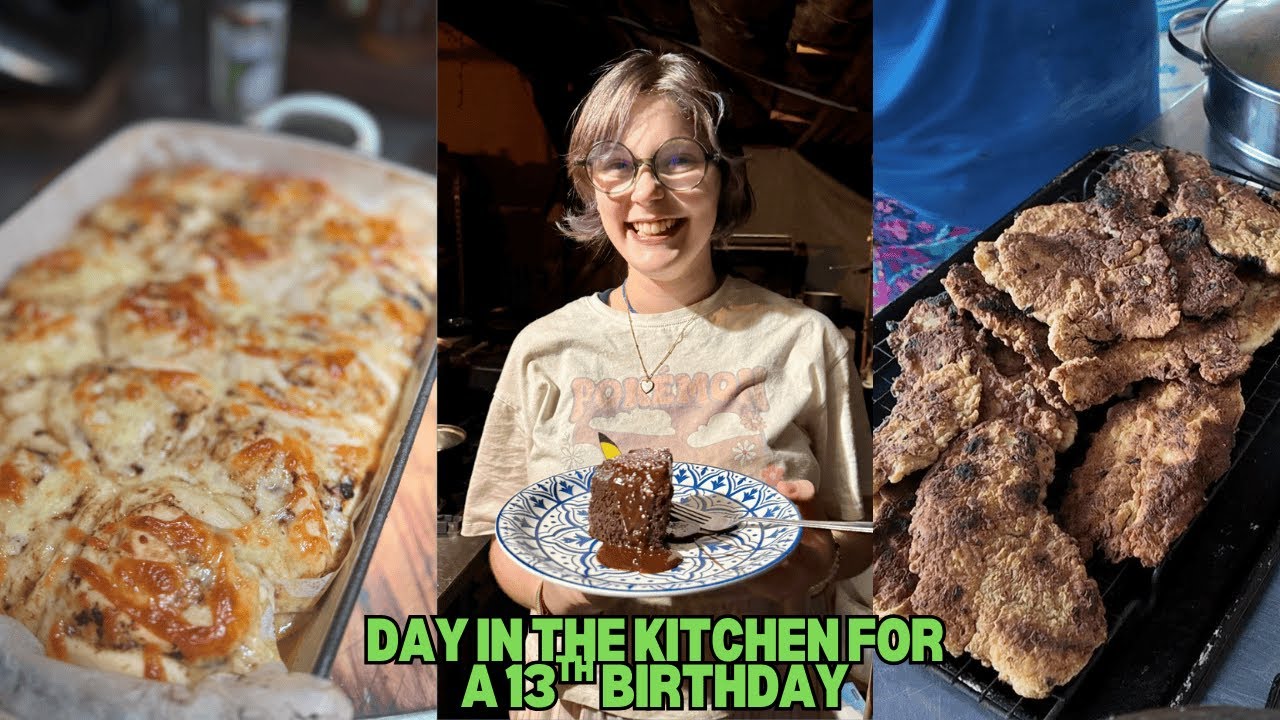 Day in the Kitchen with Sonnets Fave things for her 13th B'day! - Off Grid Australia