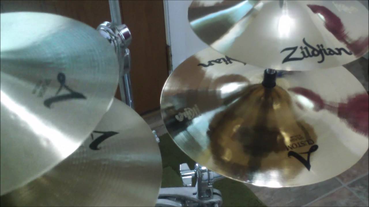7 Different  Zildjian Splashes A & K 8