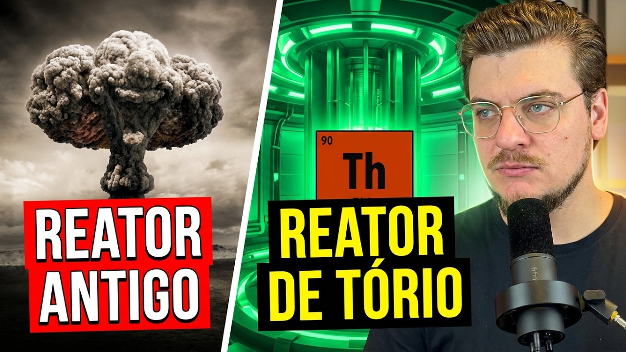 O FIM DOS REATORES NUCLEARES? | Empresa da DINAMARCA CHOCA o MUNDO com REATOR DE TÓRIO