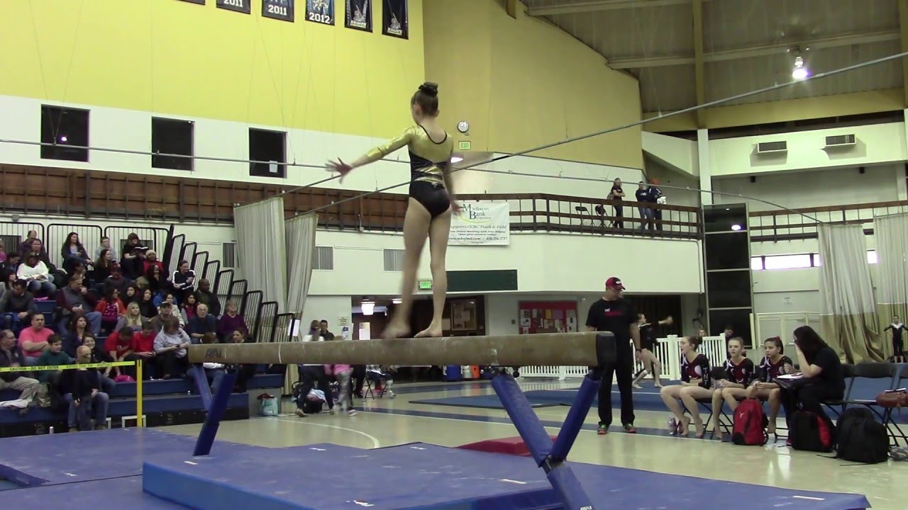 Level 6 Gymnastics - Beam 8: BCG Valentine Invitational - Session 3