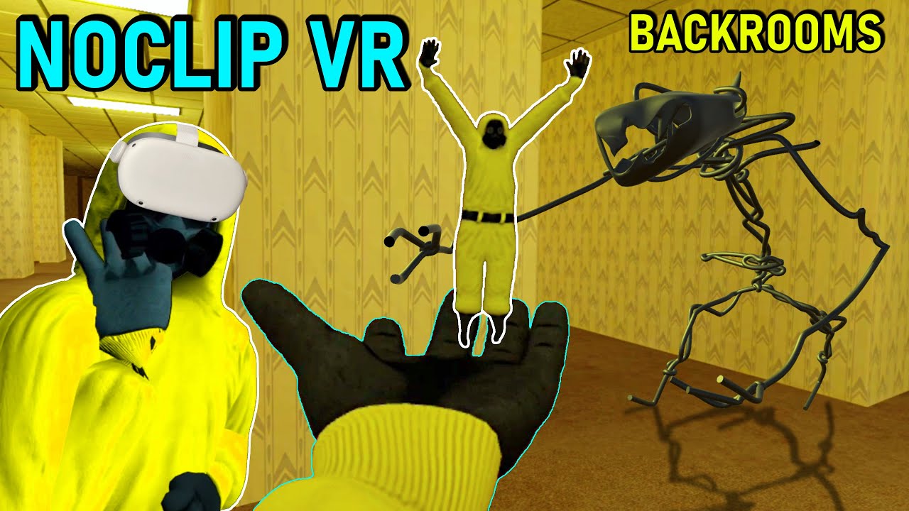 Can We Escape The BEST The Backrooms VR Game? (Noclip VR Oculus Quest 2)