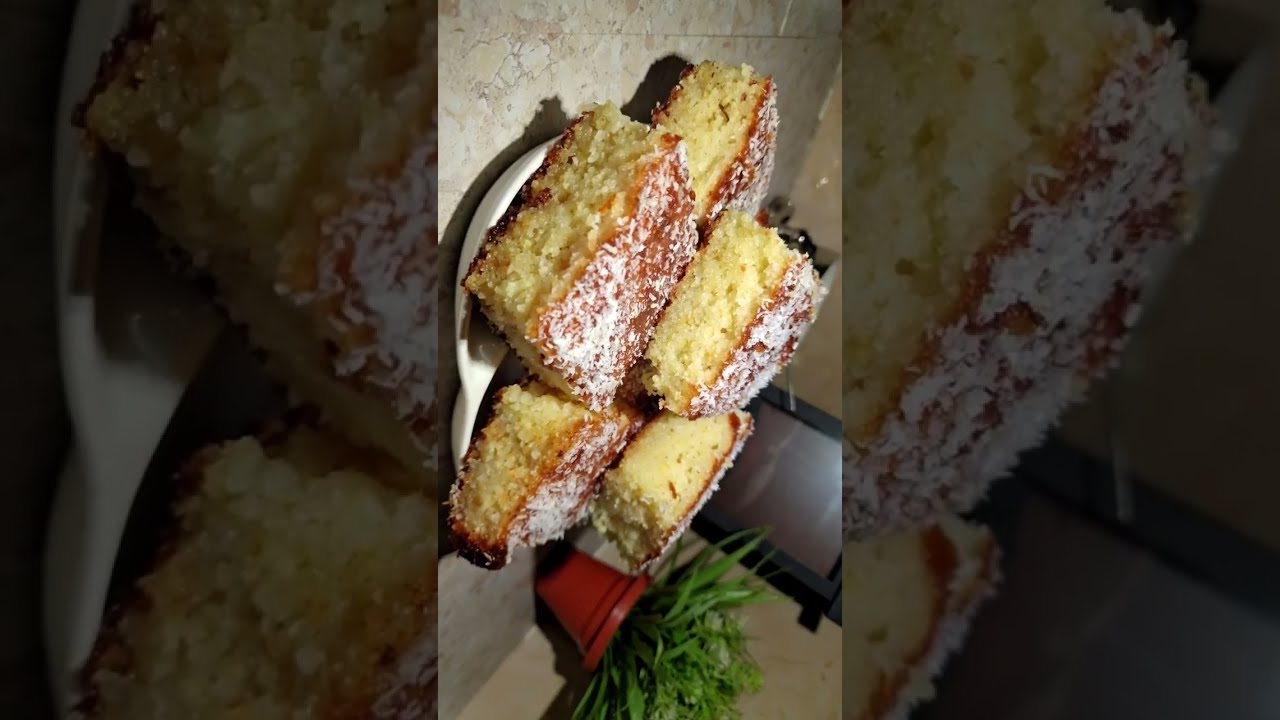 طريقة تحضير بسبوسة جوز الهند🥥 بطريقة سهلة وبسيطة ولطعم ولا أروع من هيك😋