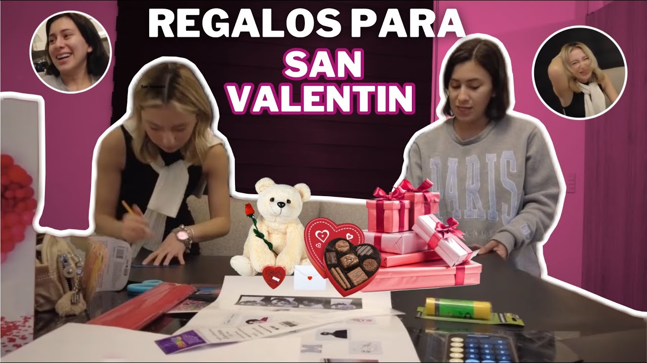 HACIENDO LOS REGALOS PARA NUESTRSO NOVIOS💗 | Hermanas JM