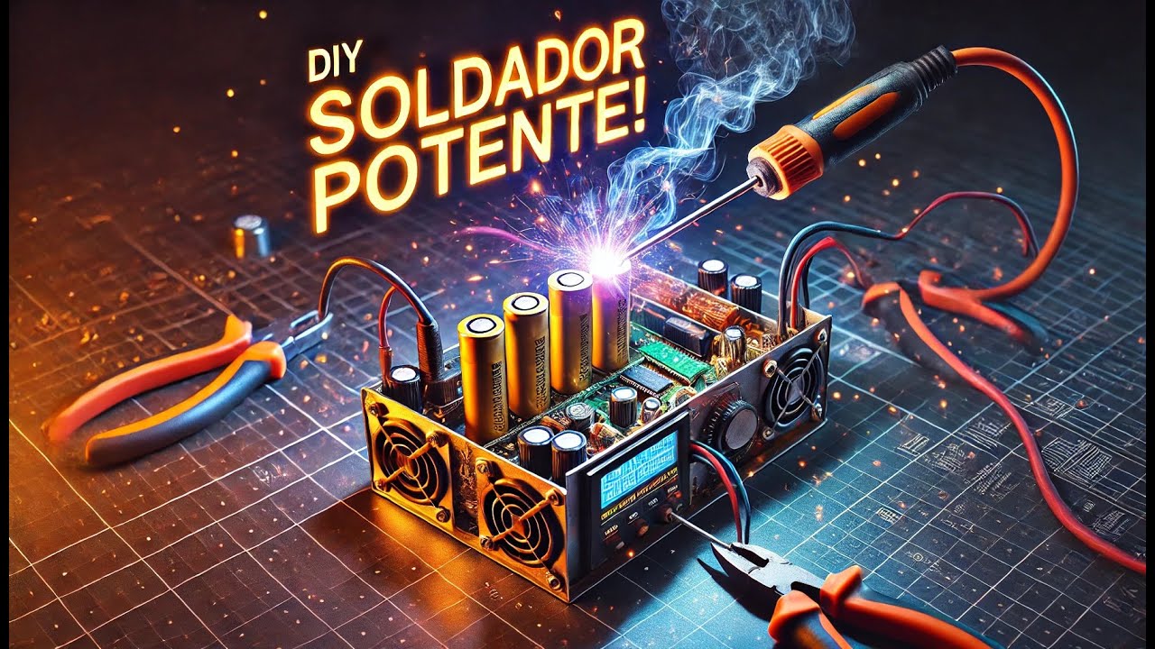!!! ESTE SOLDADOR DE BATERIAS ES UNA BESTIA,  CONSTRUYE EL TUYO Y OBTENGA HASTA 1000 AMPERIOS !!!