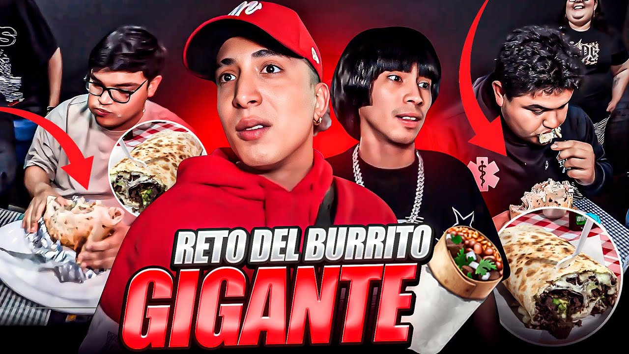 HAGO UNA COMPETENCIA 🤑 DEL PRIMERO EN COMER EL BURRITO 🌯🇲🇽 MÁS GRANDE DEL MUNDO!! MRSTIVENTC