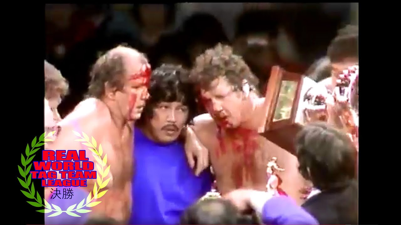 Terry & Dory Funk Jr vs Hansen & Brody 決勝戦 1982 12 13 Finals