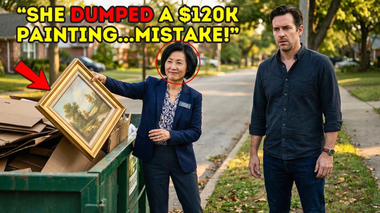 SHE THREW MY “UGLY” ART IN THE DUMPSTER — IT WAS A MASTERPIECE WORTH $100K!