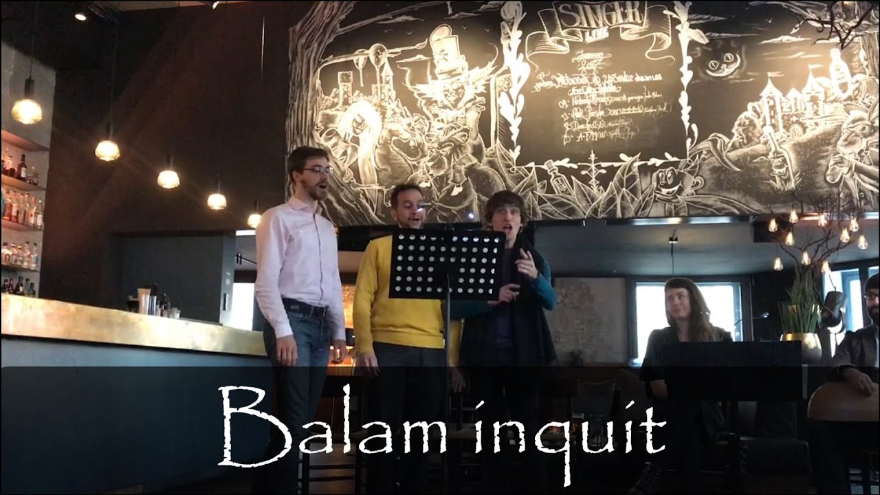 Balam inquit vaticinans