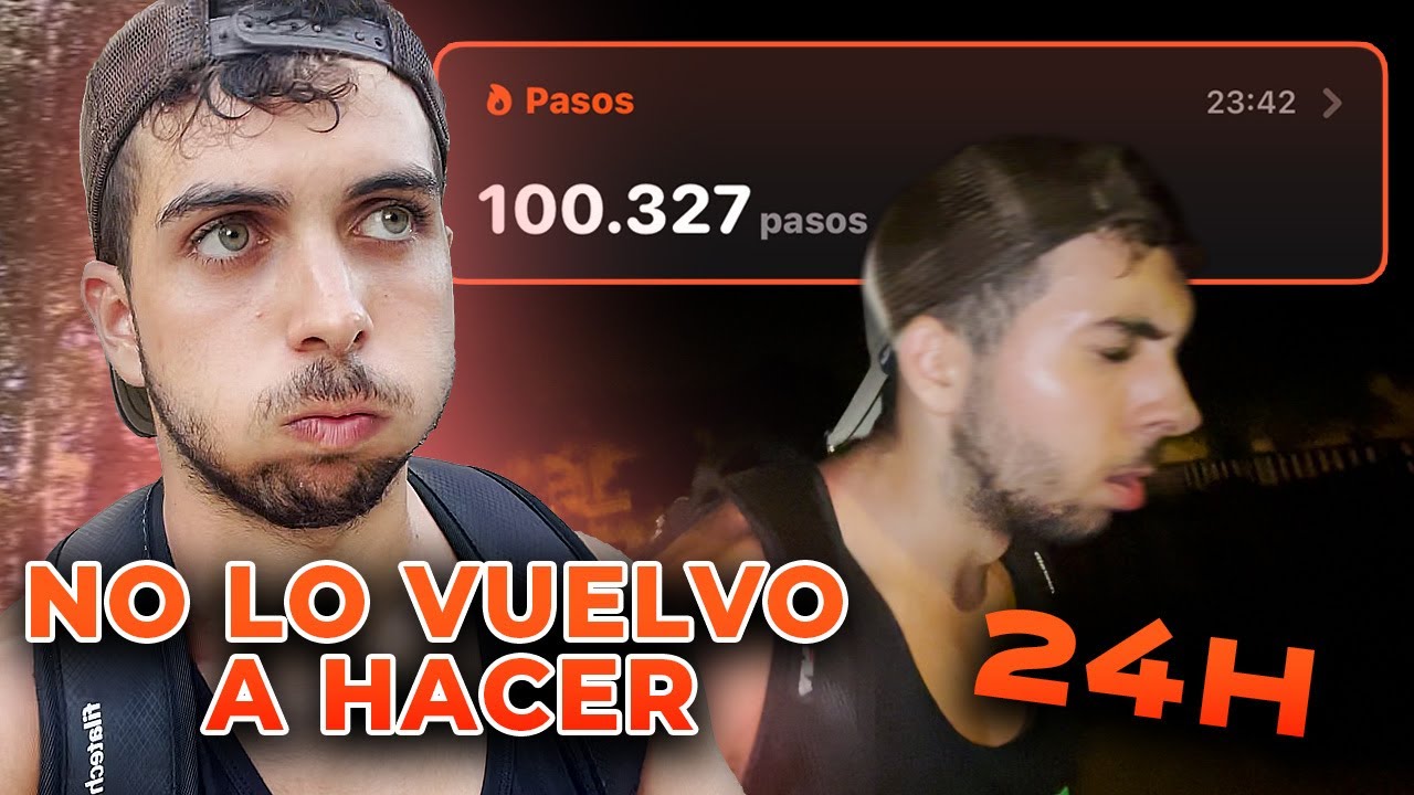 100.000 PASOS EN 16 HORAS *Todo El Día Andando Sin Parar* [Nico Reyero]
