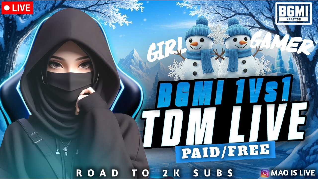 CUSTOM ROOM | 1v1 TDM | CLASSIC GAMEPLAY | BGMI LIVE WITH @maoislive #pubg #bgmi #pubgmobile