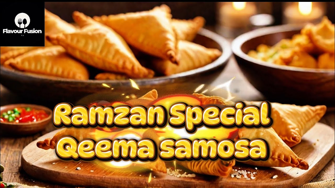 Bakery Style Keema Samosa Recipe By Flavourfusion | Qeema Samosa Recipe | (Ramzan Special)