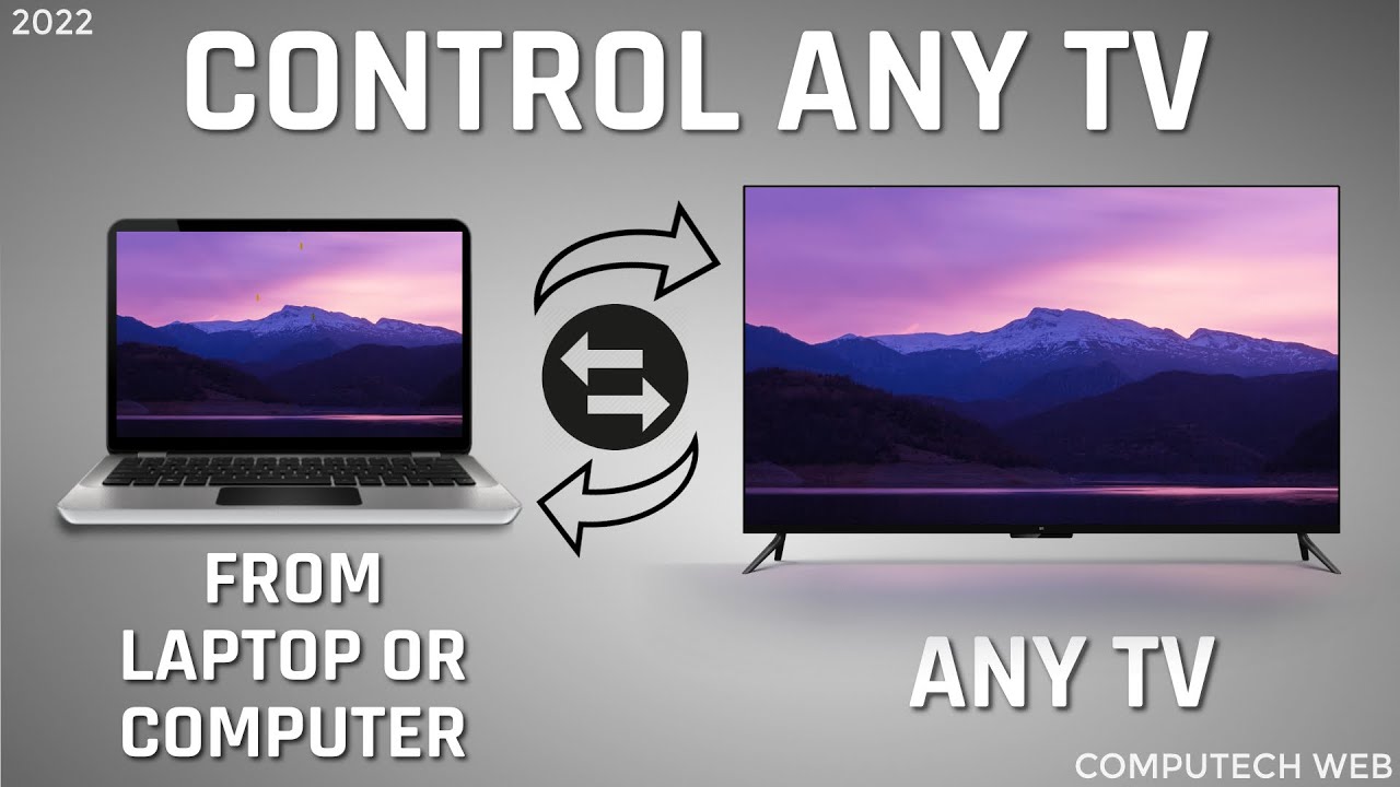 Control your Android TV From Computer or Laptop. #windows10  #windwos11 #control || 2022.