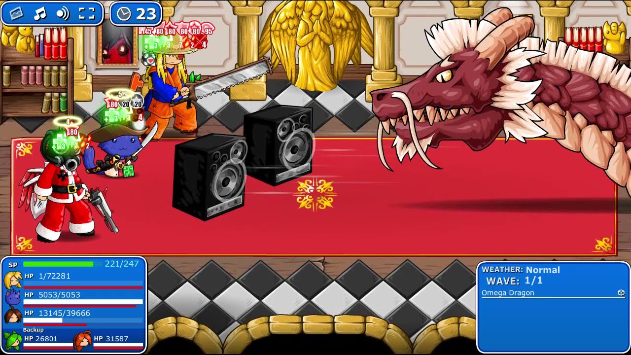 Epic Battle Fantasy 5 Grand Gallery All medals room (Epic difficult, all challenges, no steroids)