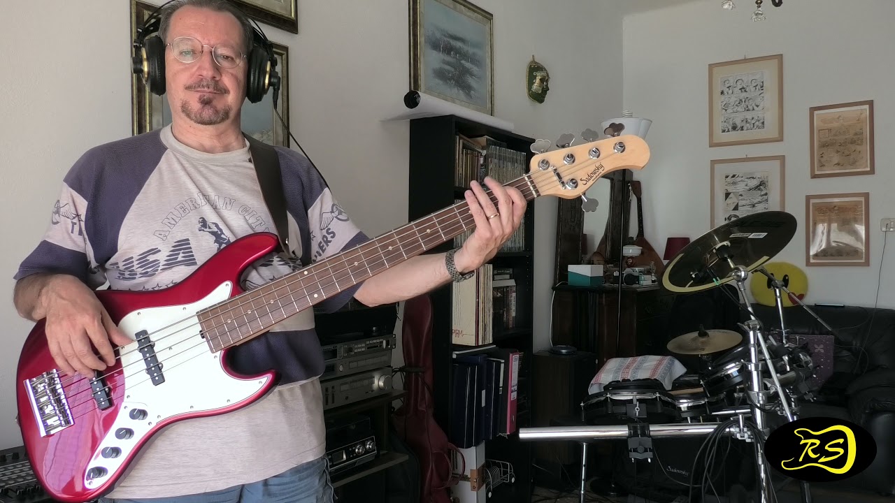 TI SENTO (Matia Bazar) - bassline by Roberto Salomone
