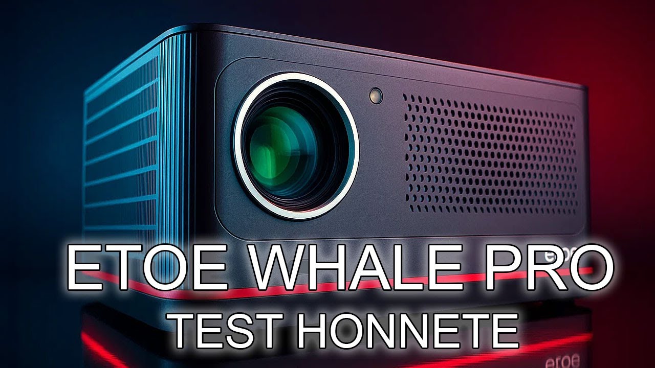 Projecteur ETOE Whale Pro: test / avis complet (couleurs, contraste, luminosité,...) #projecteur