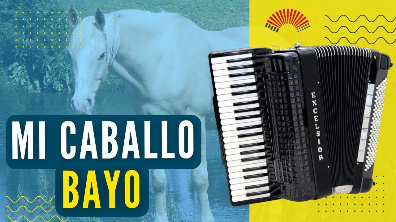🎹 MI CABALLO BAYO - CHAMAMÉ - TUTORIAL PARA ACORDEON A PIANO