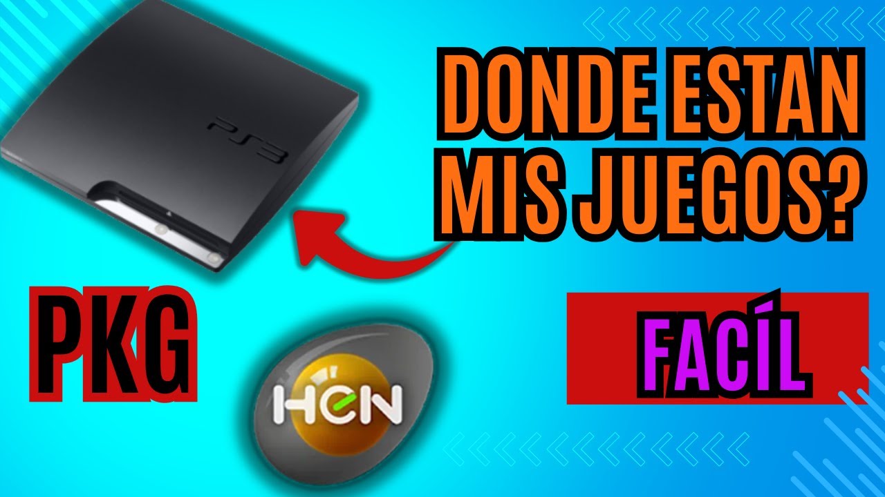 🔴Juegos Pkg Ps3 NO  estan , no aparecen, Facil 2025🔴