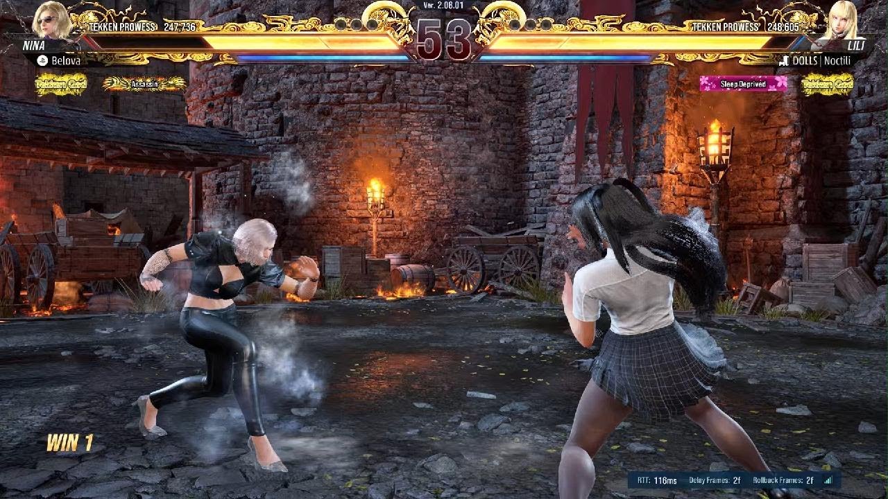 TEKKEN8 Nina vs Lili