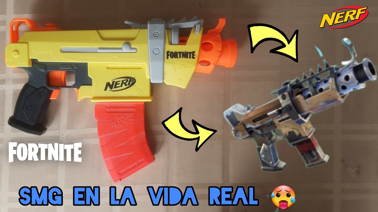 LA SMG de FORTNITE || unboxing y review