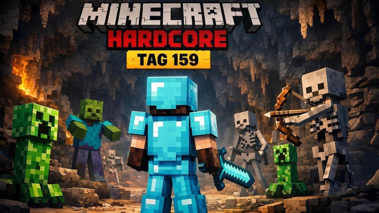 Tag 159 in HARDCORE, HÖHLE! | Minecraft
