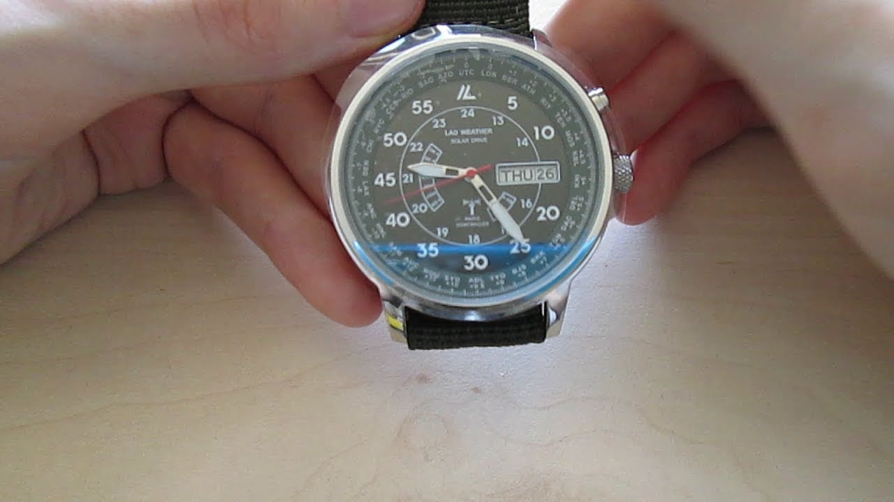 LAD Weather Radiomaster Review - Worst Solar powered Watch!!!