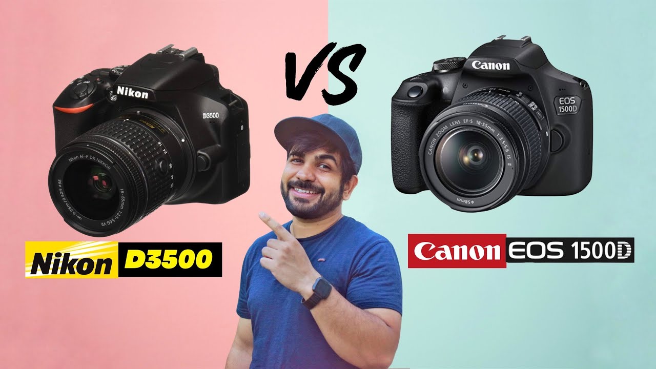 Nikon D3500 vs Canon 1500D | Best Entry Level DSLR for Beginners  | Best Budget Camera for Youtube