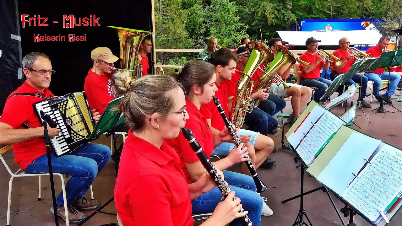 Kaiserin Sissi Marsch - Fritz-Musik | Waldfestbühne Titisee 2023