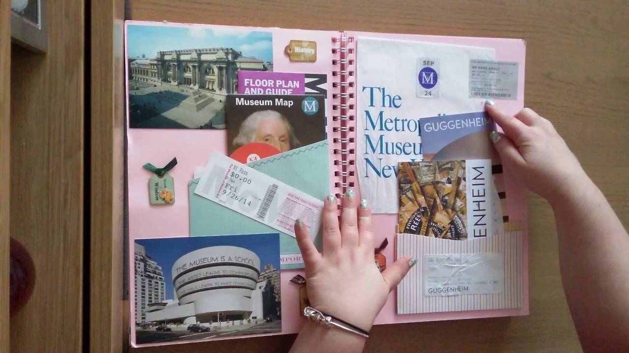 My New York scrapbook