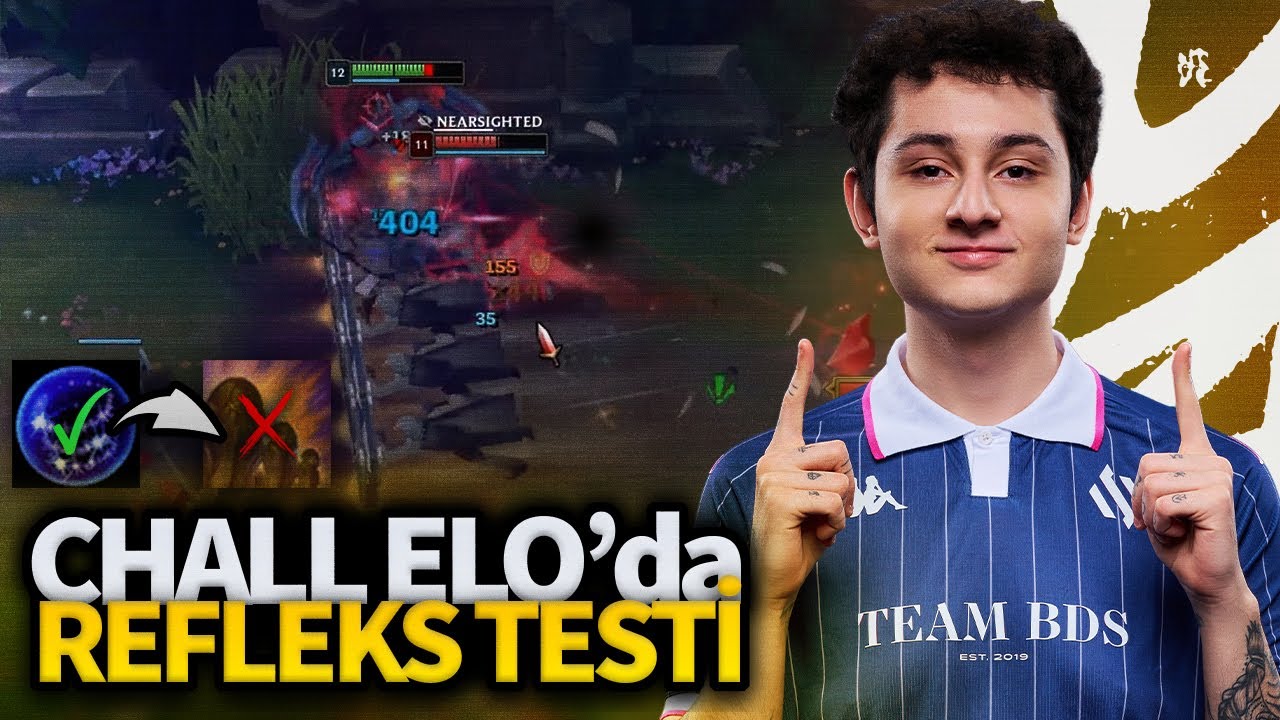 CHALLENGER ELO'da REFLEKS TESTİ | 113 Nocturne & Lee Sin