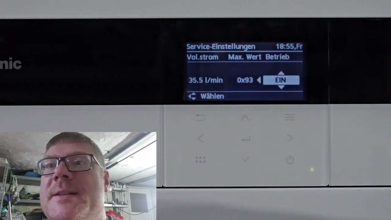 Inbetriebnahme Teil 2 meiner Panasonic Aquarea LT Generation L