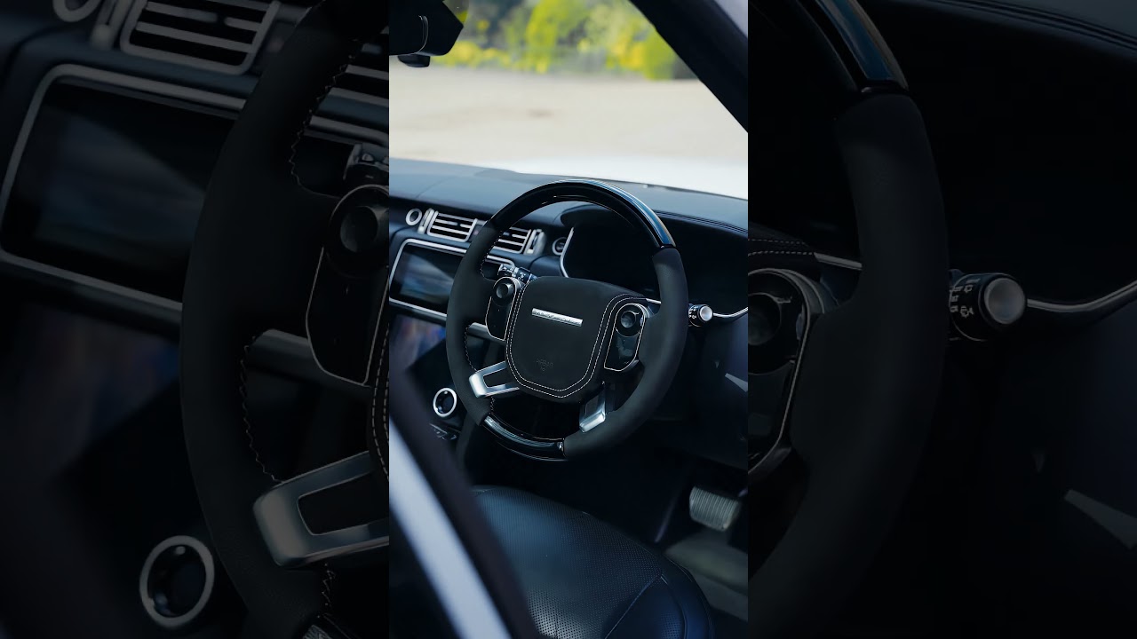 Range Rover Custom Steering Wheel Reveal | Luxury Interior by CBS Automotive