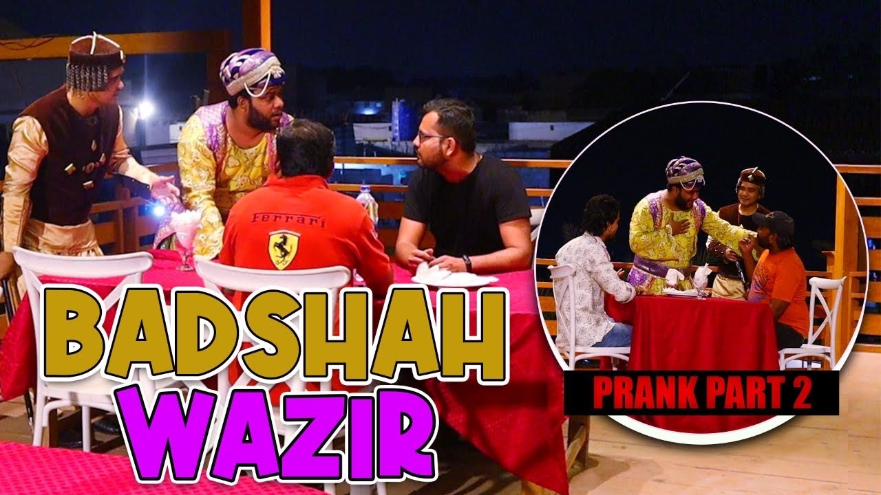 | Badshah Wazir Prank Part 2 | By Nadir Ali & Ahmed khan in | P4 Pakao | 2021