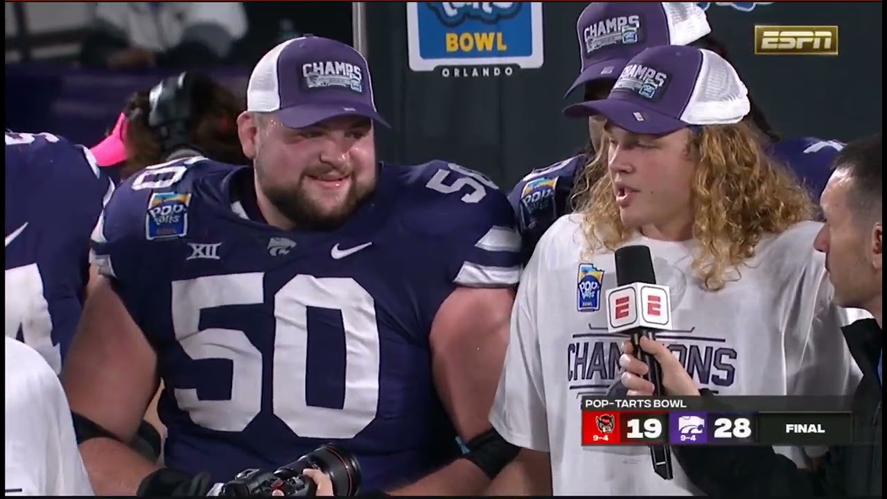 Pop Tarts Post Game Celebration
