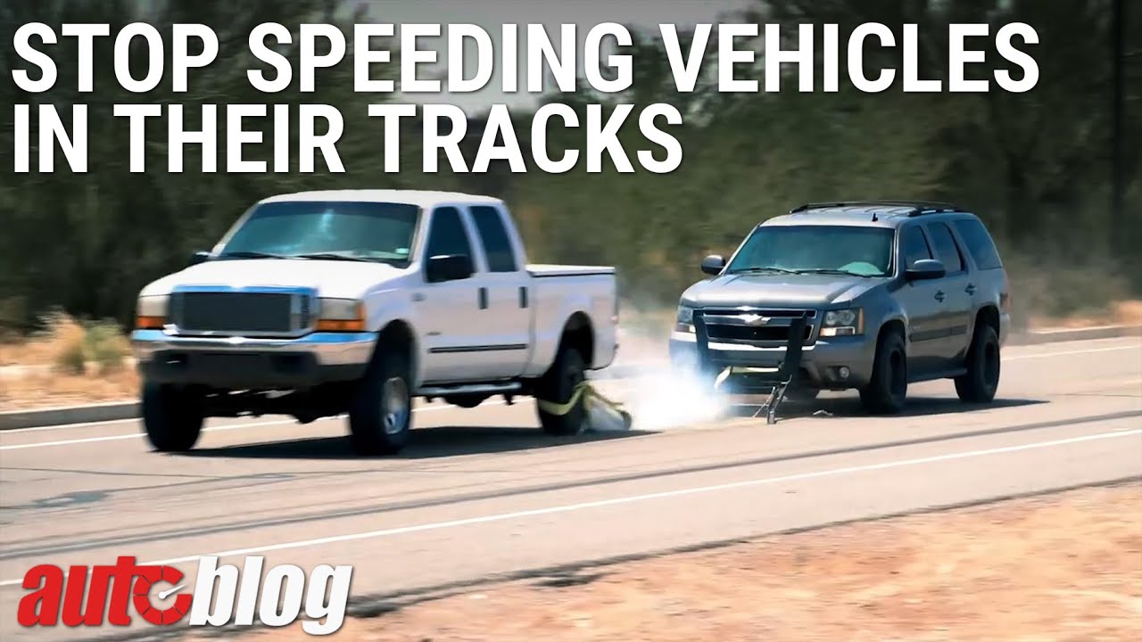 Stop speeding vehicles in their tracks