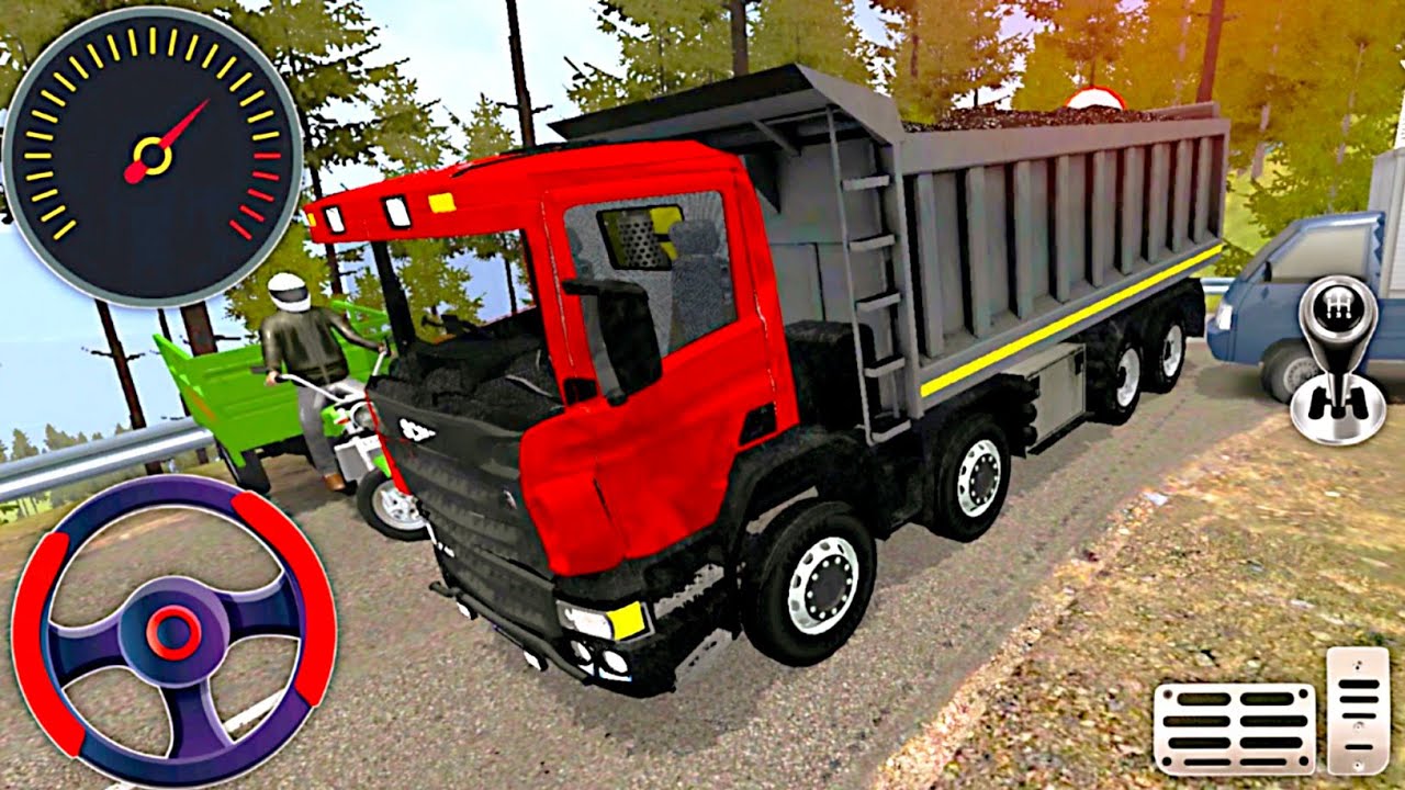 🔥 This Heavy JCB & Dumper Truck Driving Feels TOO REAL 😱 | Gadi Wala Game | BUSSID | Part 04