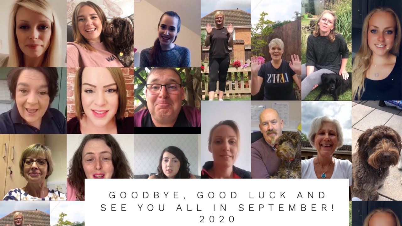 Goodbye, good luck and see you all in September!