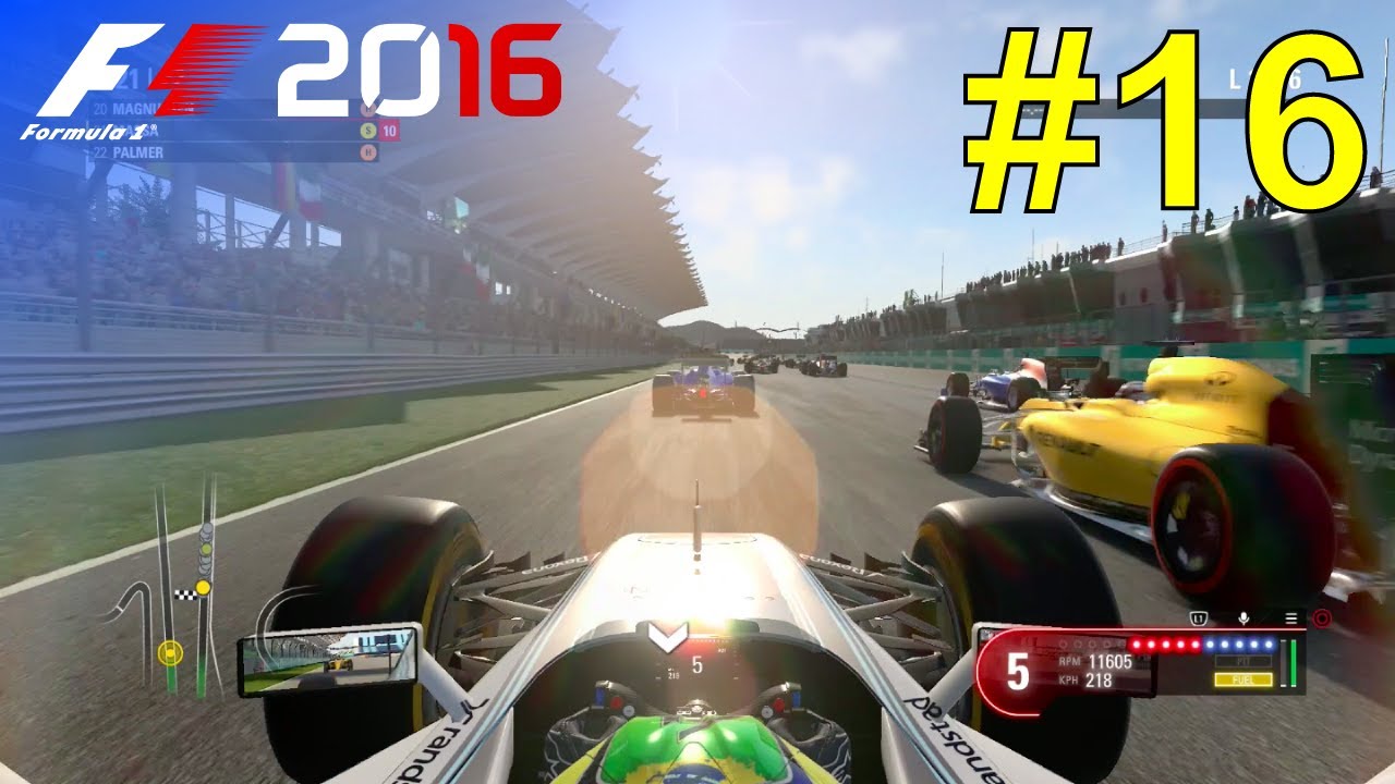 F1 2016 - Let's Make Massa World Champion #16 - 100% Race 'Malaysia'