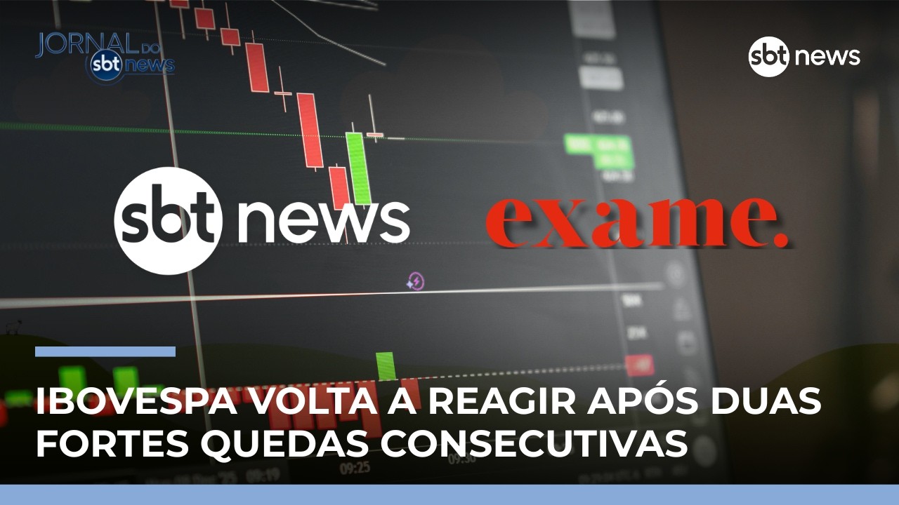 Ibovespa sobe após dias de tensão global | #JornaldoSBTNews