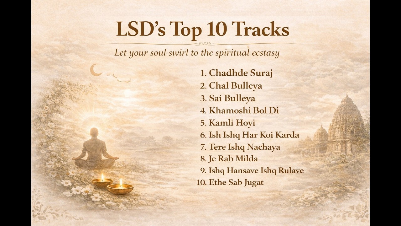 LSD's Top 10 Tracks | Let Your Soul Swirl In Spiritual Ecstasy | Sufism