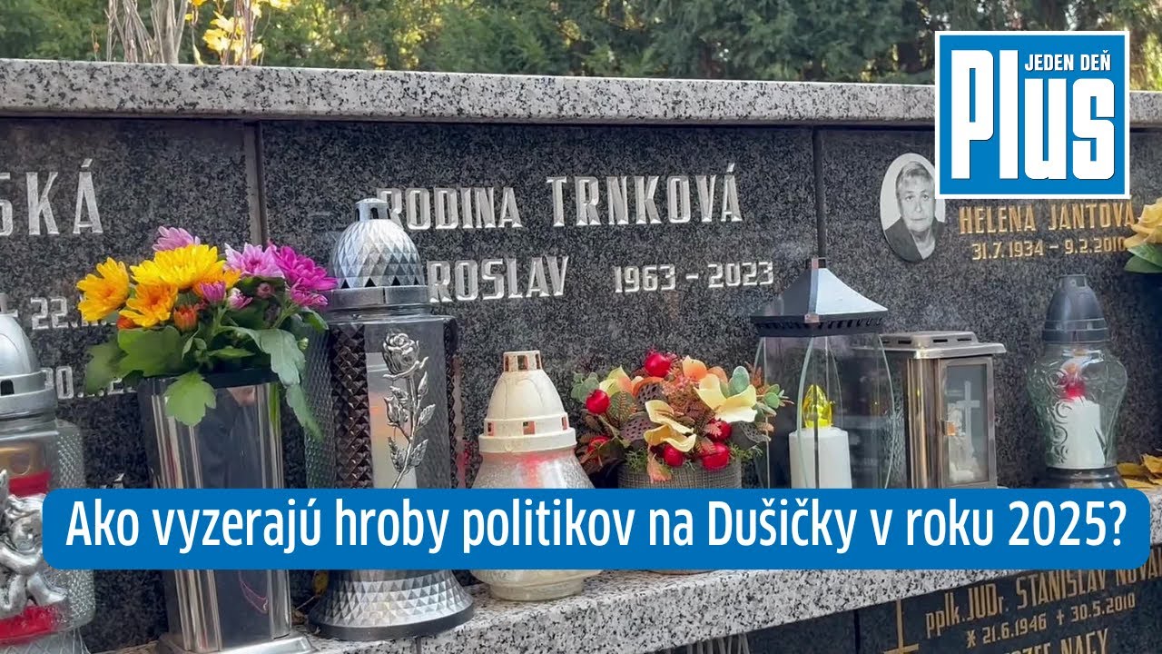 Ako vyzerajú hroby politikov na Dušičky v roku 2025?