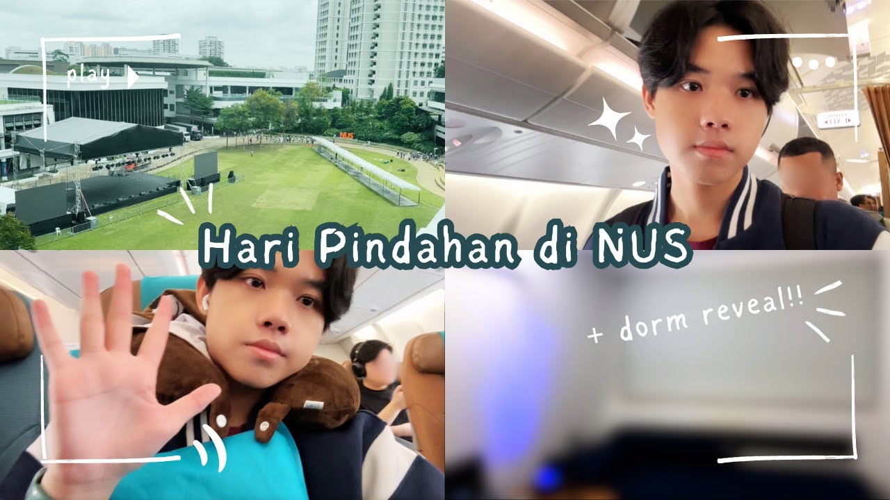 NUS dorm move in - utown residence 🏘️ | #sandyourVLOG