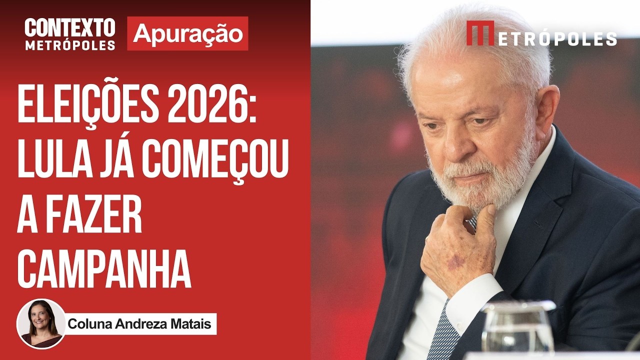 Eleições 2026: Lula já começou a fazer campanha e tenta manchar imagem de Flávio Bolsonaro
