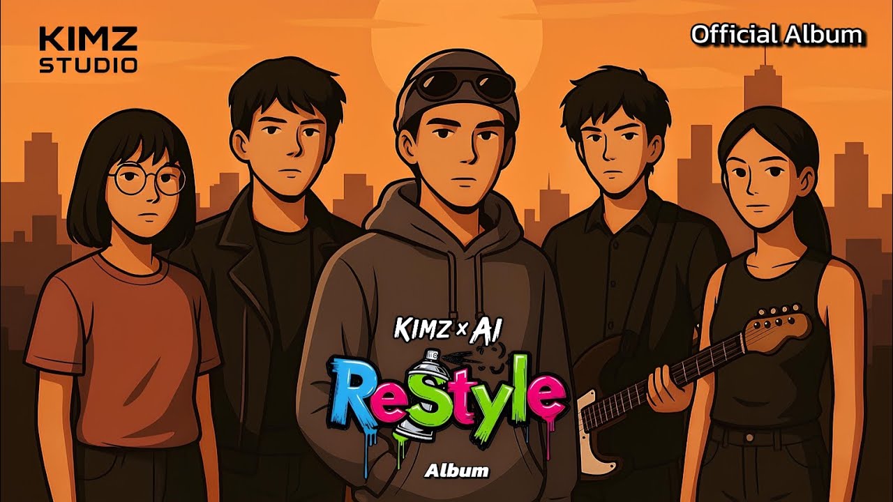 ReStyle อัลบั้มเต็ม | Kimz x AI (16 เพลงใหม่จัดเต็ม ทุกอารมณ์) [ Official Album ] 