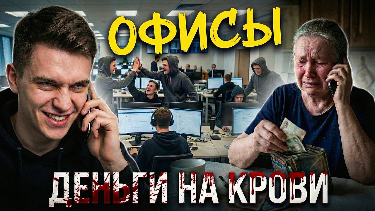 ОФИСЫ - ИЗНАНКА БИЗНЕСА НА КРОВИ! Что такое Колл-центр, и зачем обманывают пенсионеров. Жертвы скама