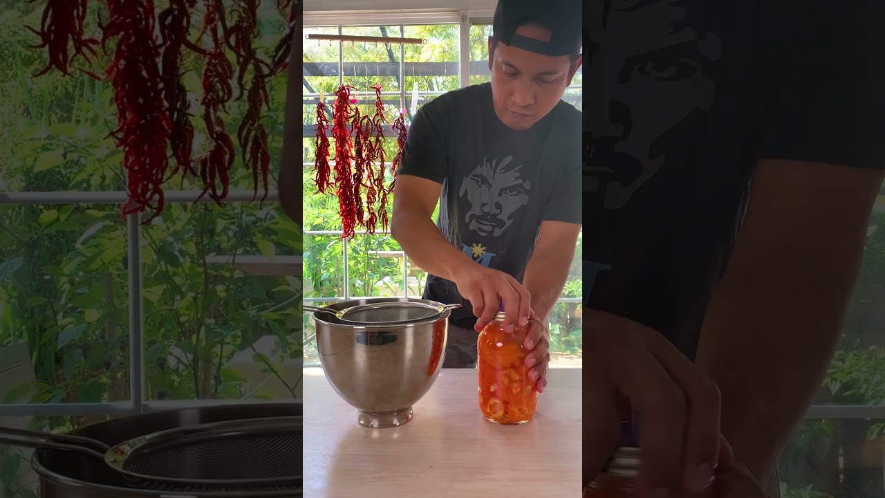 Fermentation takes pepper sauce to whole new level and this sauce accompanies just about every meal🔥