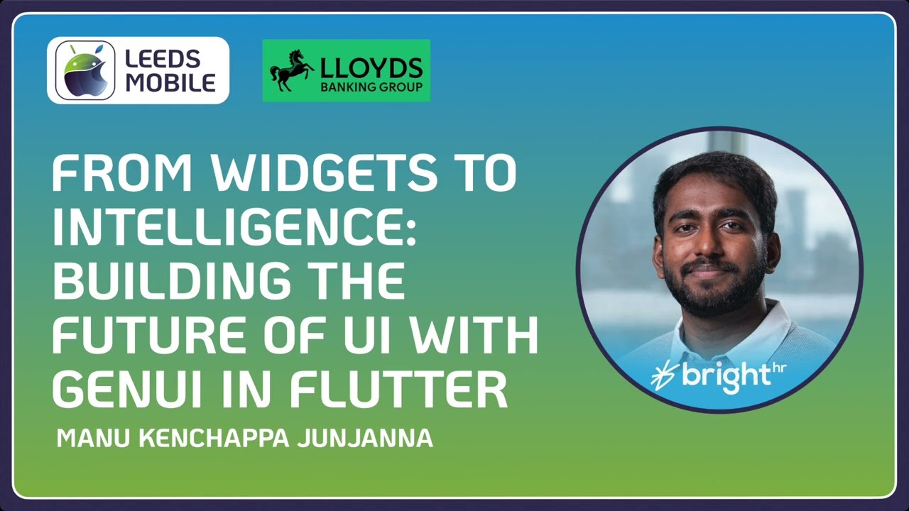 From Widgets to Intelligence: Building the Future of UI with GenUI in Flutter