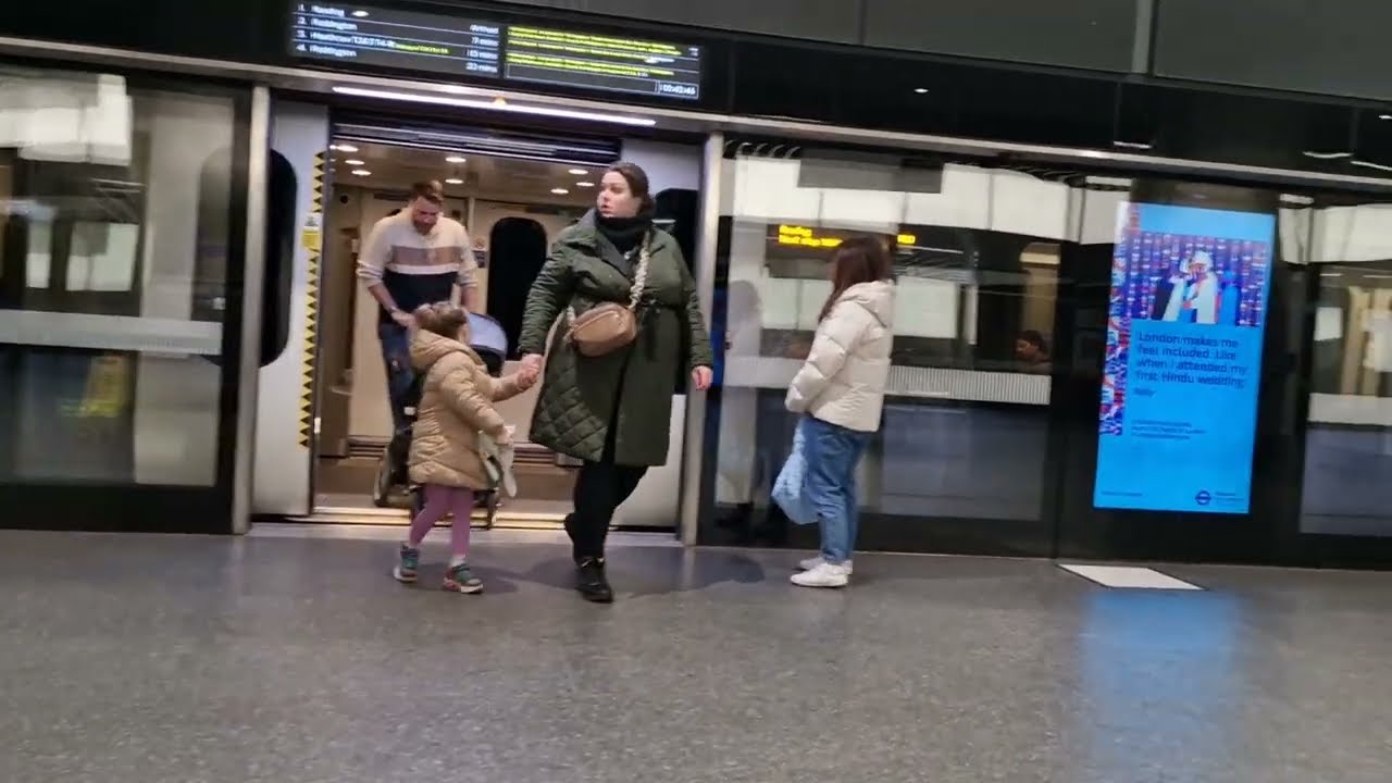 CANARY WHARF Elizabeth Line Station (2025)