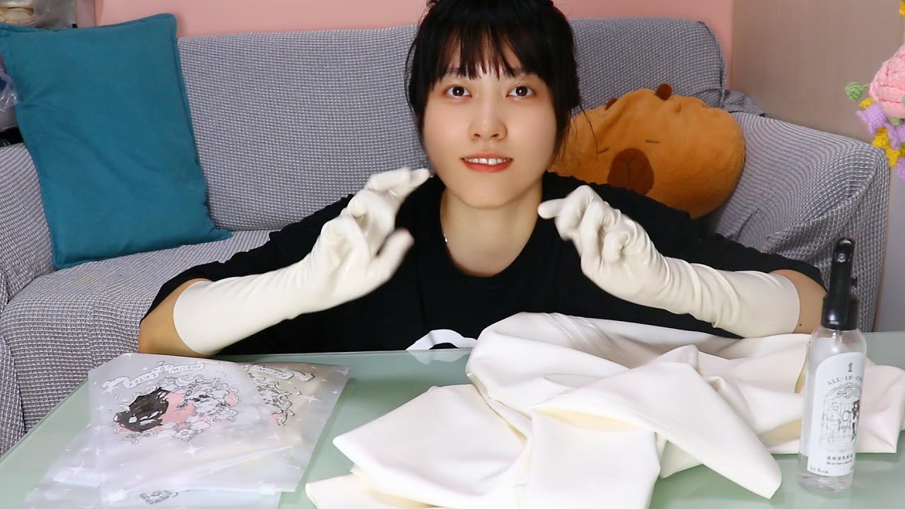 Meko white latex clothes unboxing